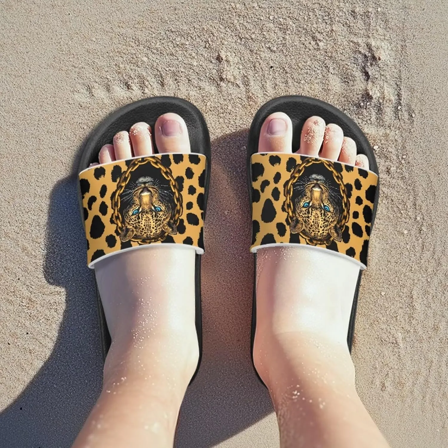 Girls Boys Slide Sandals Kids Summer Comfortable Slippers Slip On for Outdoor Beach Pool Shower Fit Little Big Kids