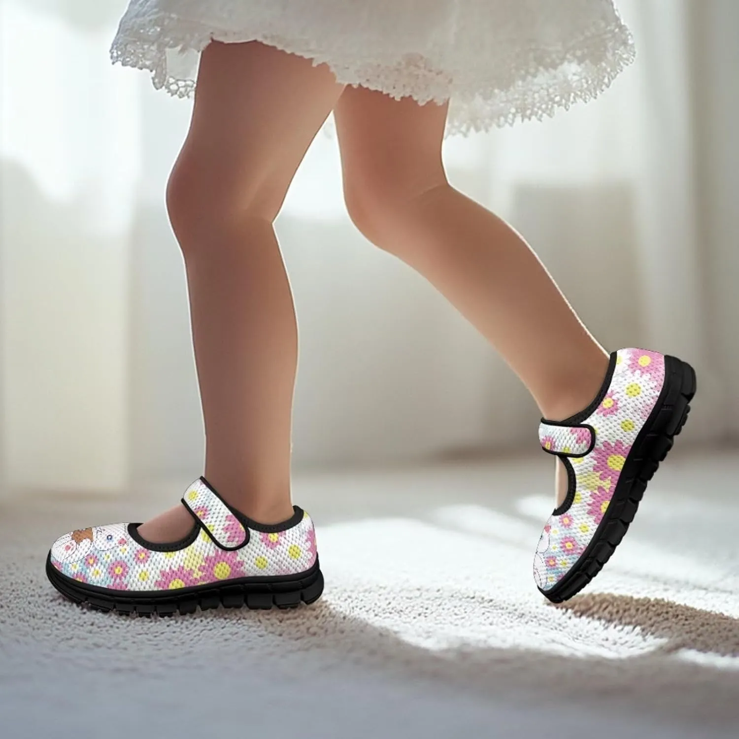Girls Dress Shoes Ballet Mary Jane Flats Princess Shoes for Little Kid/Big Kid