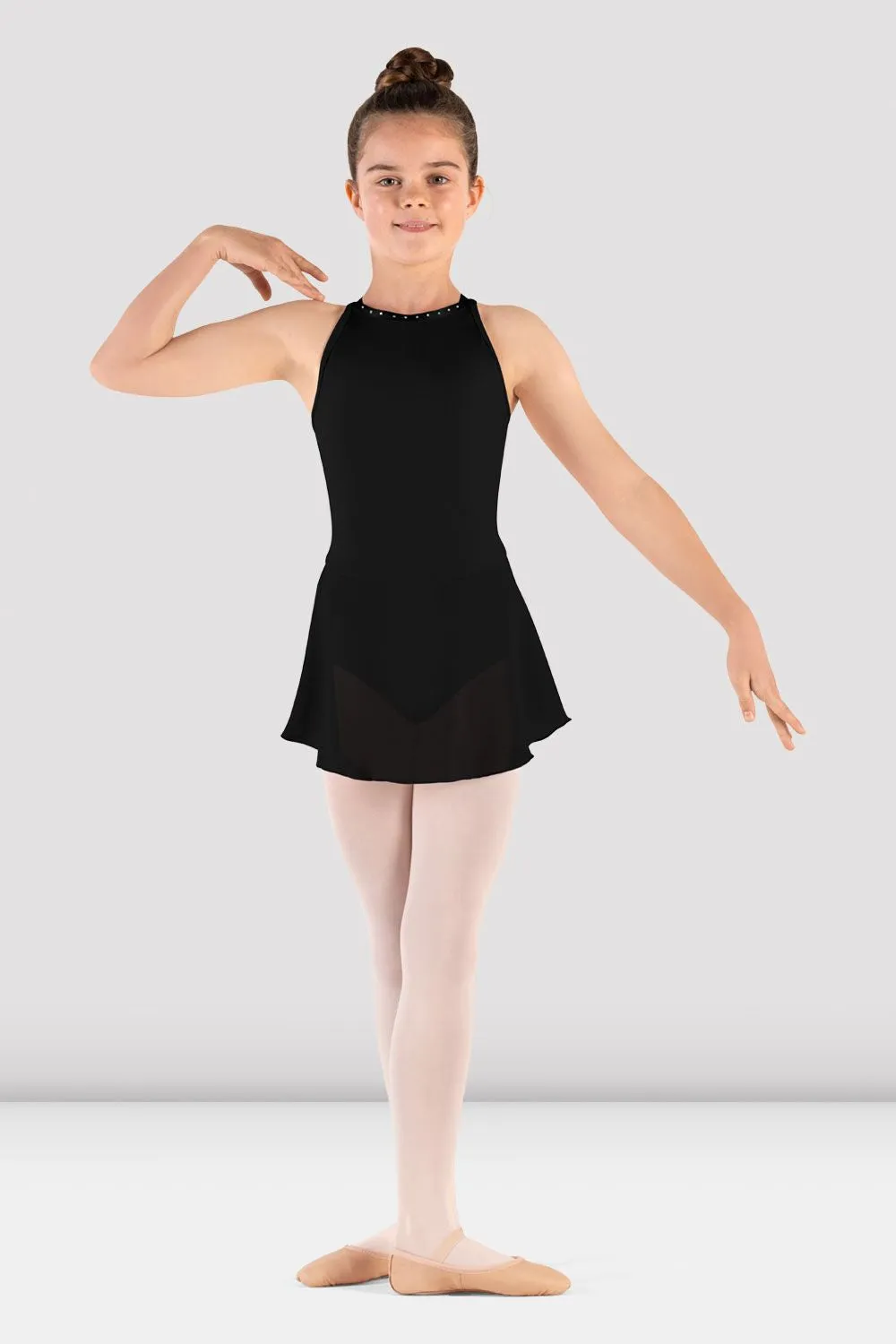 Girls Melany Camisole Skirted Leotard
