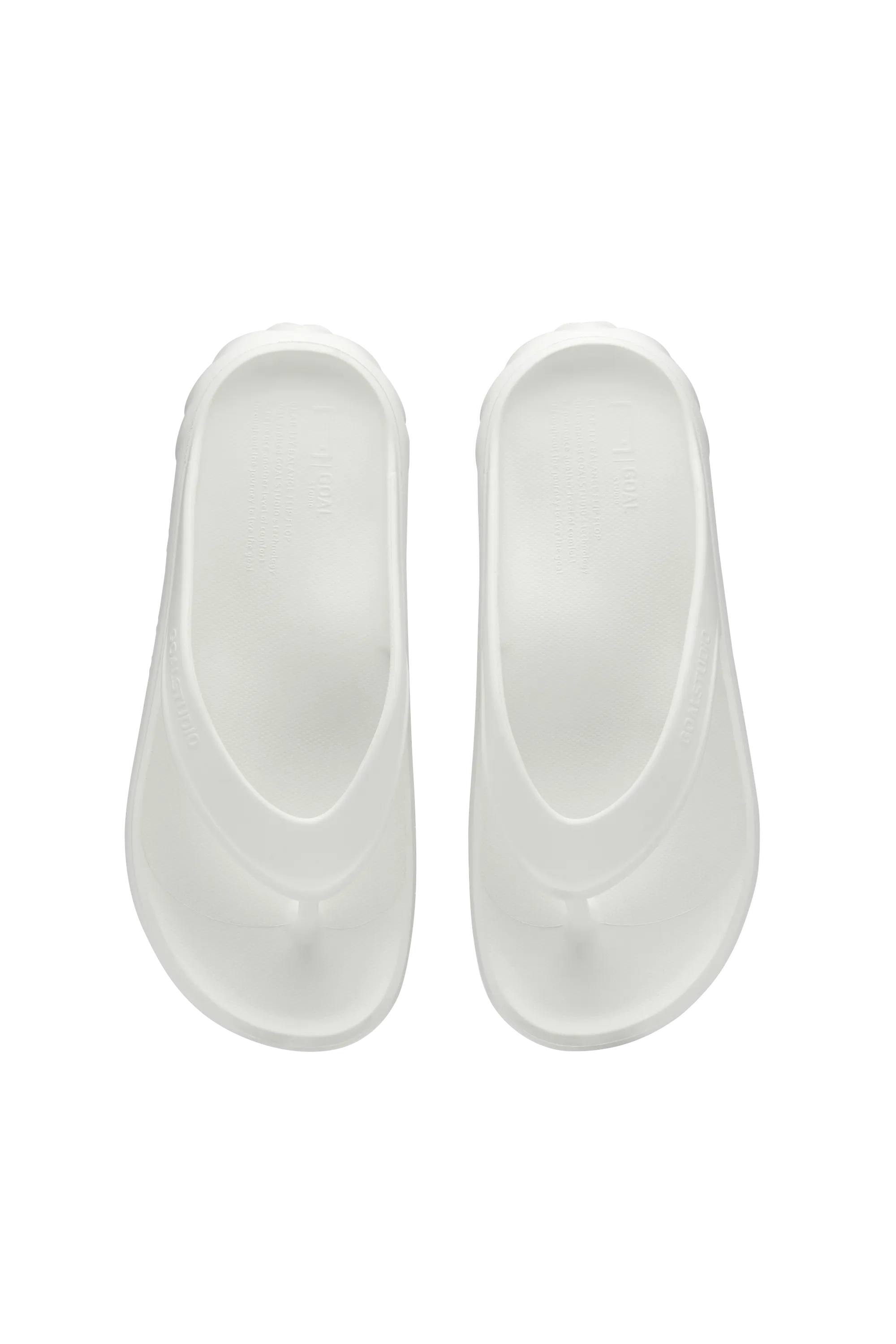 Grab-Ity Balance® Basic Flip-flop: WHITE