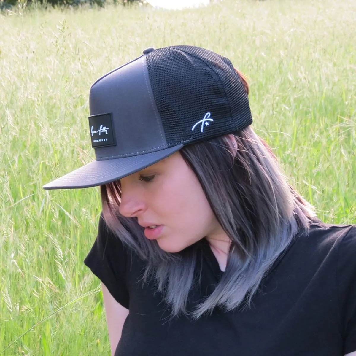 Grace Folly Trucker Hat for Men & Women. Snapback Mesh Caps
