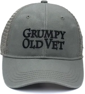 Grunt Style Grumpy Old Vet Hat (Green, One Size)