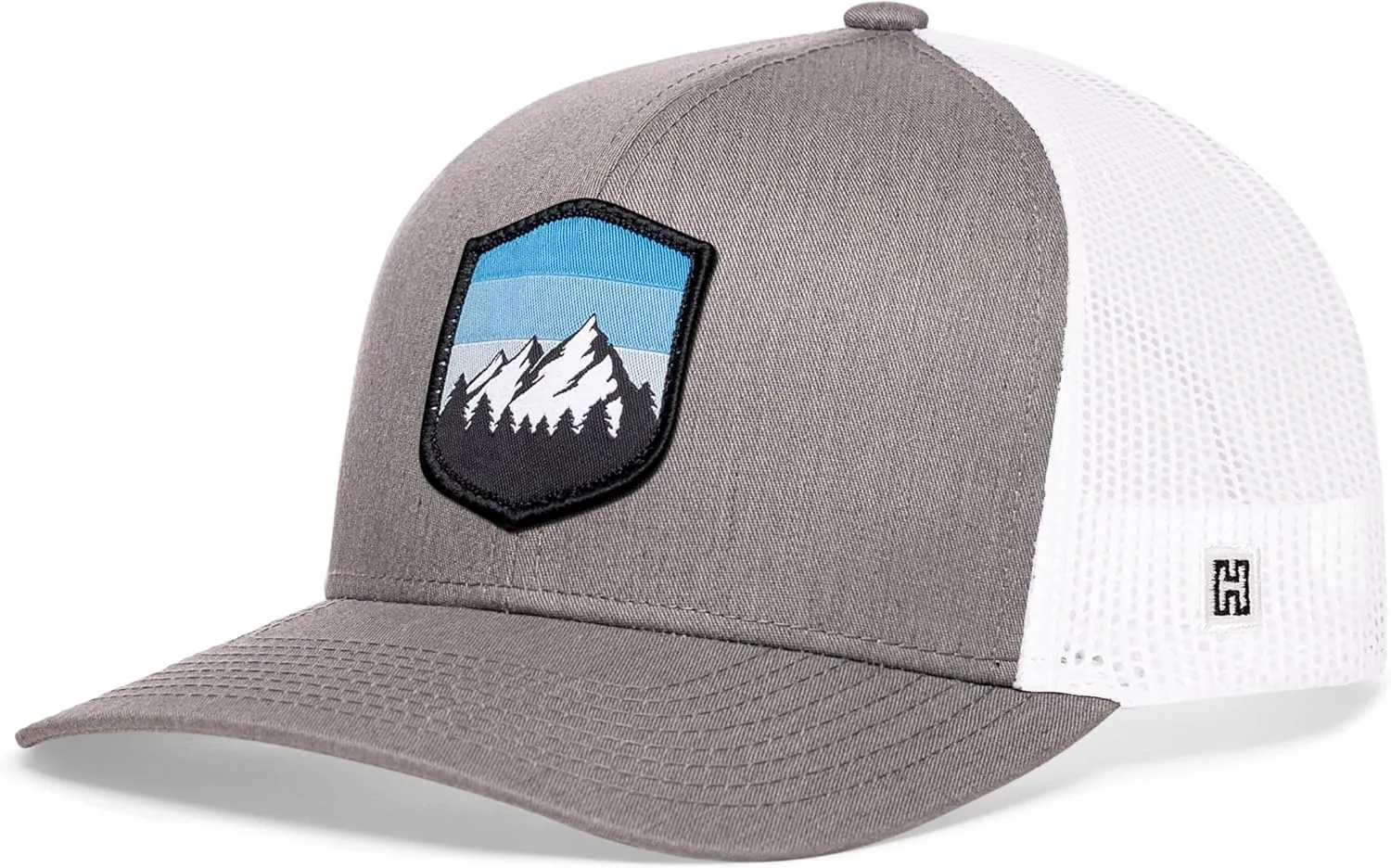 HAKA Camping Trucker Hat, Mountain Mesh Outdoor Hat for Men & Women, Adjustable Snapback Baseball Cap, Golf Hat