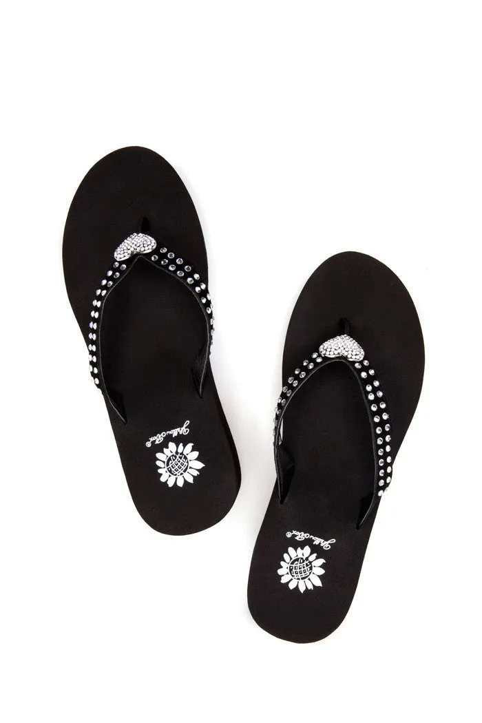 Hanna Flip-Flop in Black