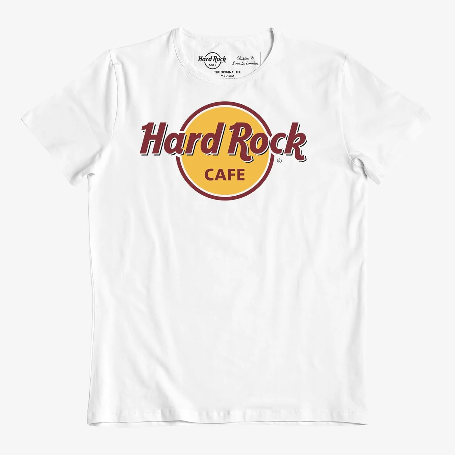 Hard Rock Classic White Tee New Logo