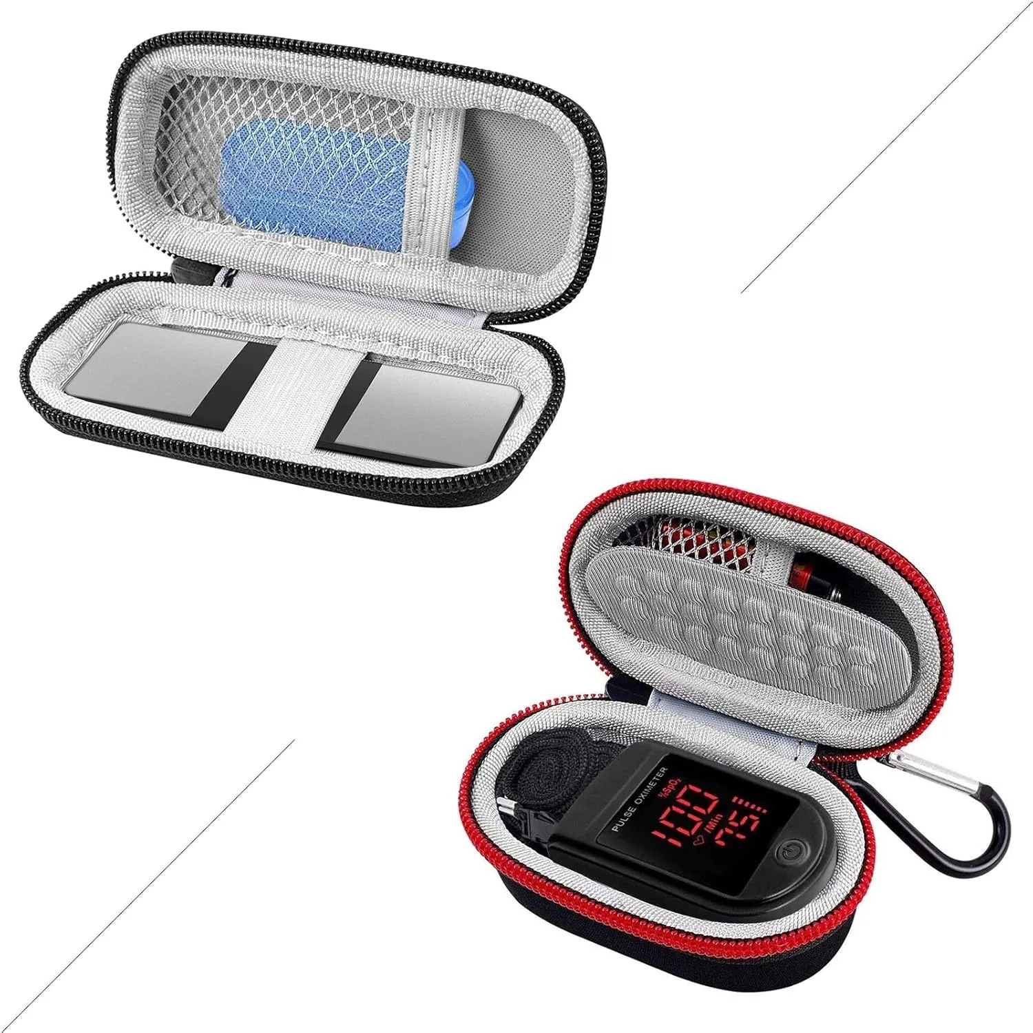 Heart Monitor Case   Fingertip Pulse Oximeter Case