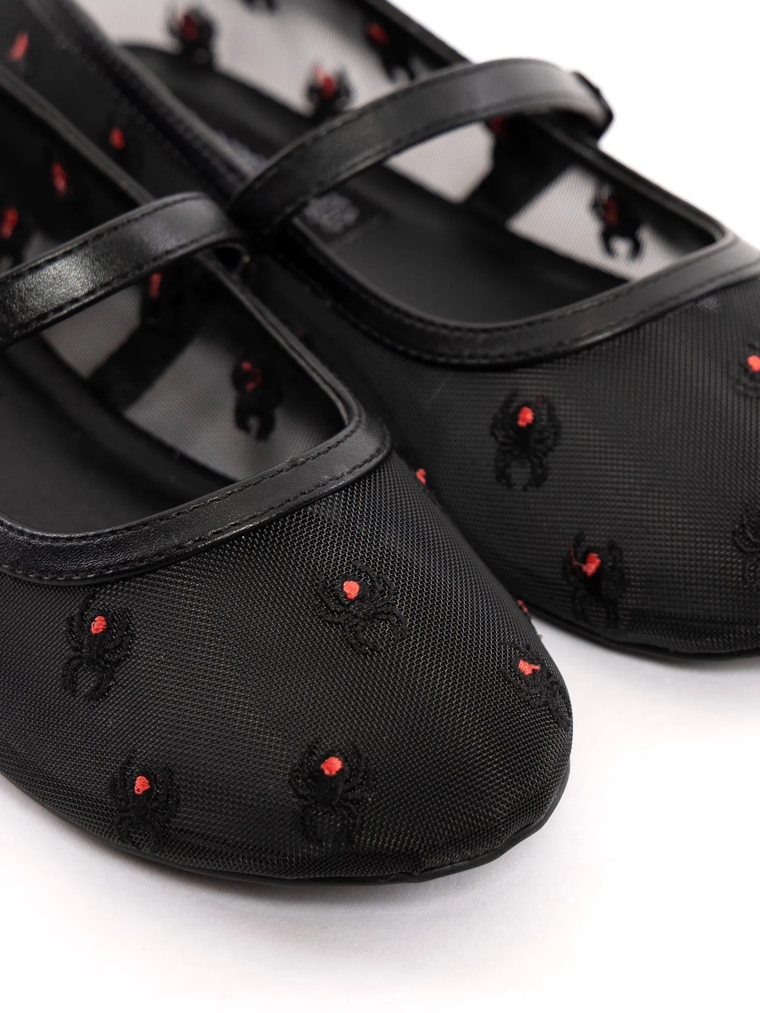 Helena Mesh Flats- Widow STRANGECVLT