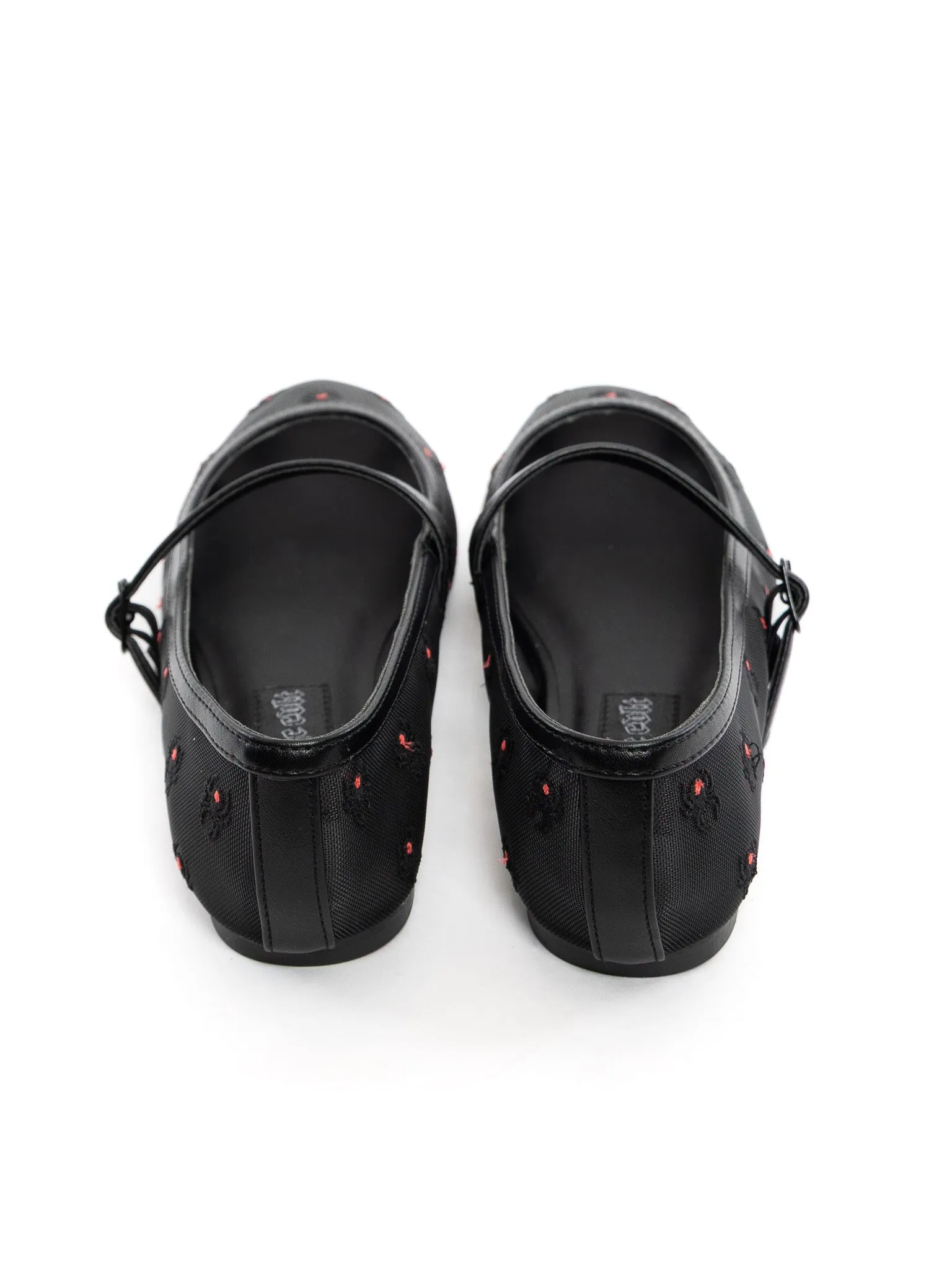 Helena Mesh Flats- Widow STRANGECVLT