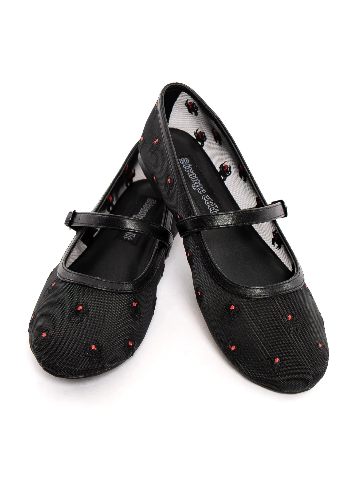 Helena Mesh Flats- Widow STRANGECVLT