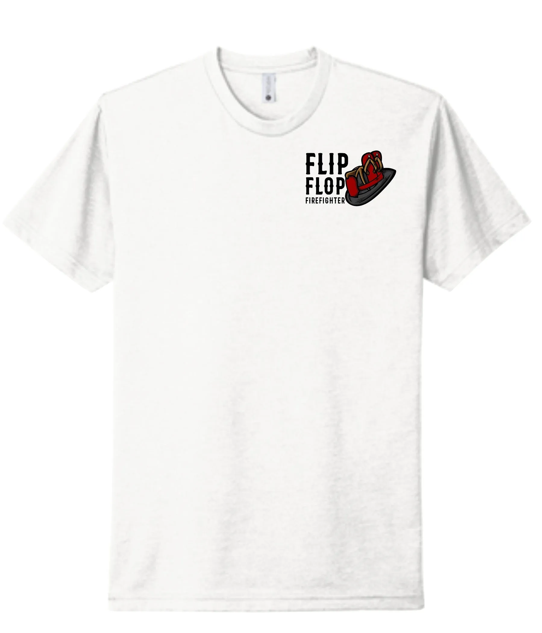 Helmet Flip Flop Firefighter Short Sleeve
