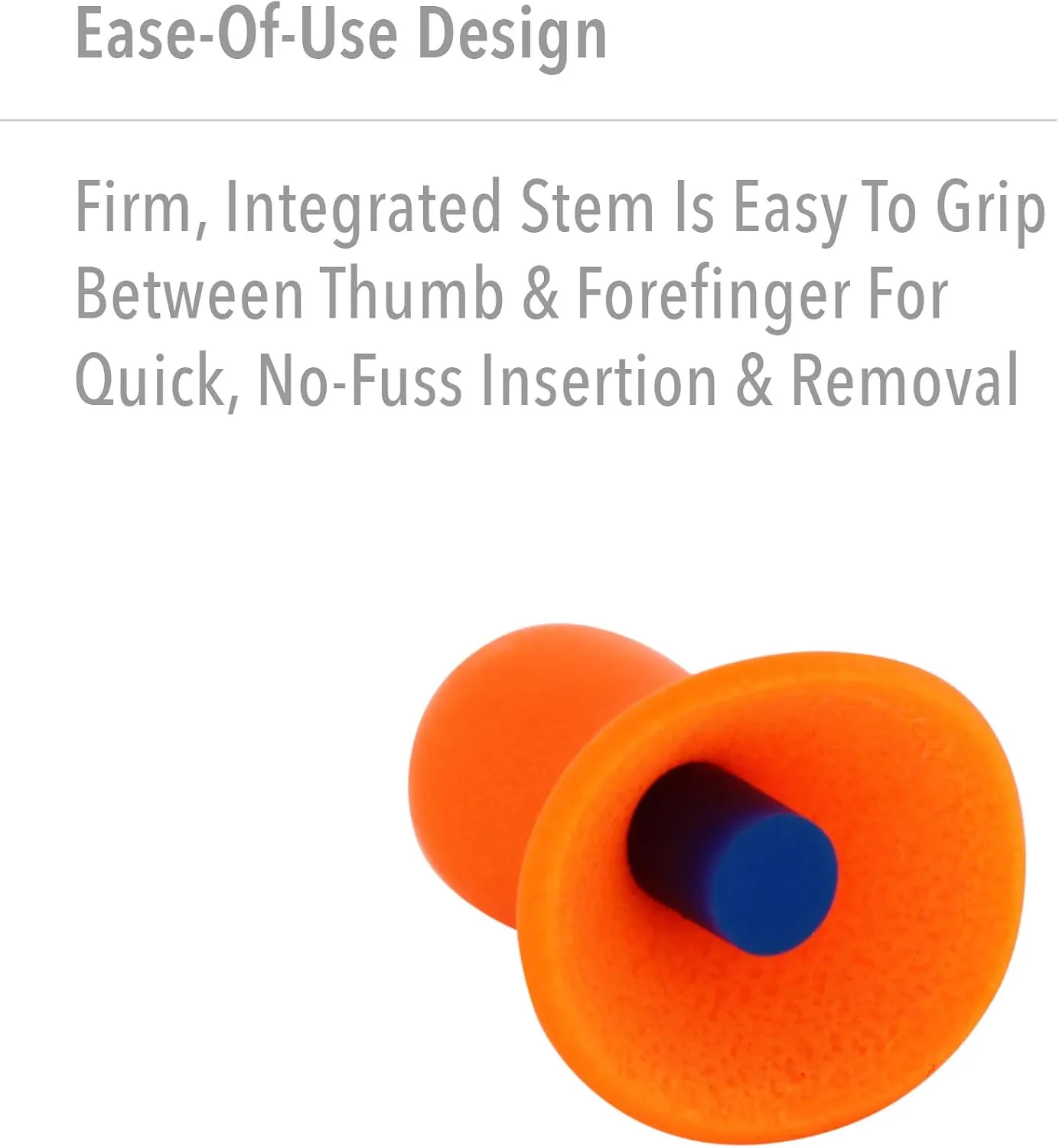 Howard Leight by Honeywell by Quiet Reusable Earplugs, 100 Pairs (QD1), Orange