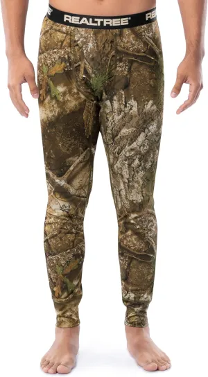 Indera Men's Realtree APX Pattern Camo Thermals Base Layer Pant
