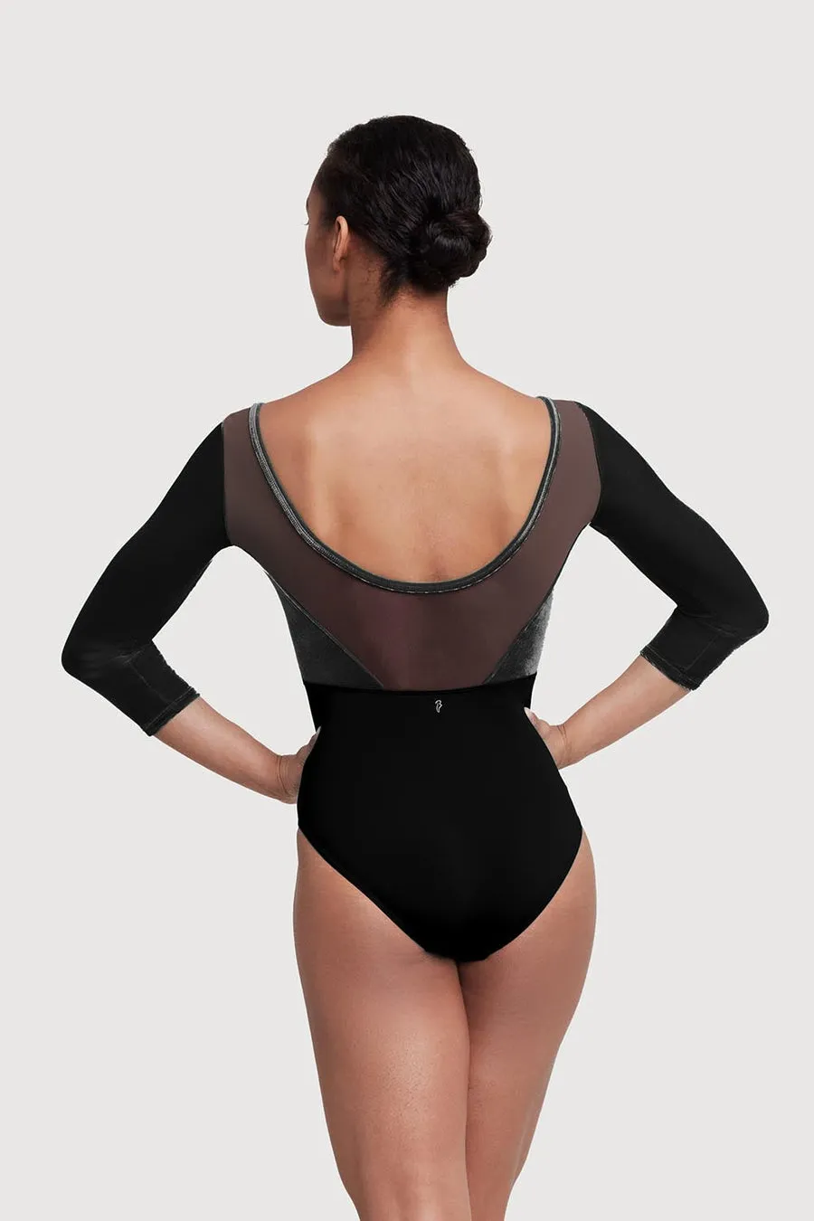 Indy Womens 3/4 Sleeve Leotard`