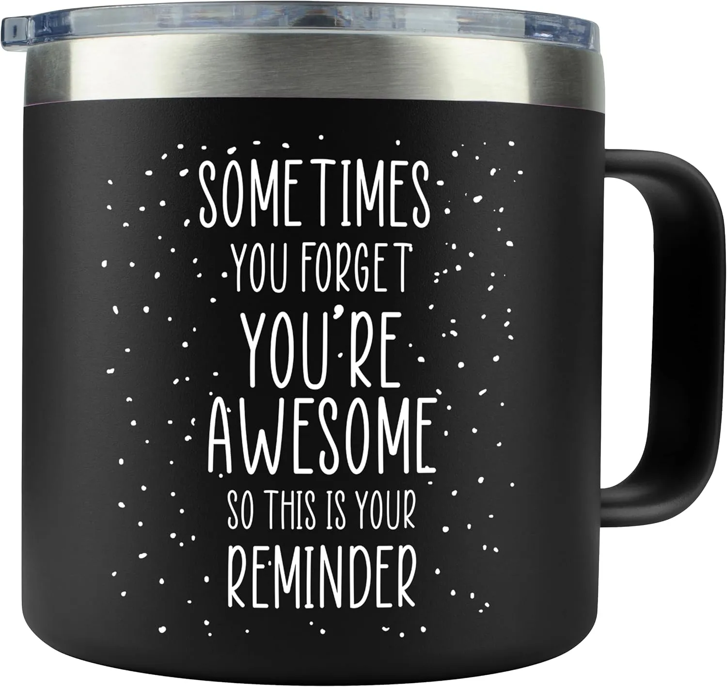 Inspirational Gifts for Men - Sometimes You Forget Your Awesome Gifts 14oz Mugs for Fathers Thinking of You Gift for Men Coffee Lovers Birthday Gift Ideas Cup Dad Presents for Birthday Awesome Mug