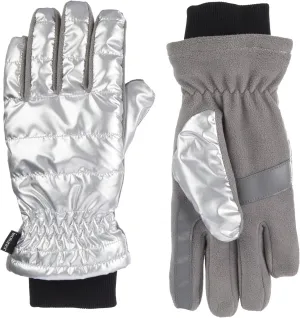 isotoner womens Iridescent Sleekheat Glove Or Flip Top Mitten