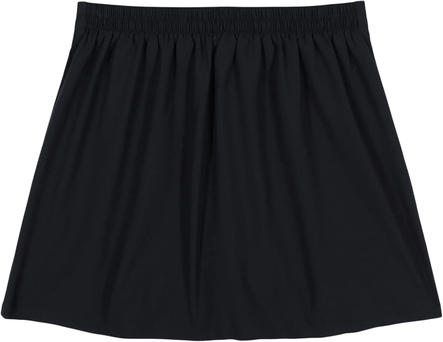 IZOD Girls' Juniors Uniform Pleated Pull-on Scooter Skirt with Undershorts, Performance Material, Cell Phone Pocket