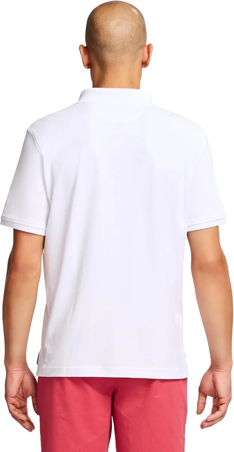 IZOD Men's Short Sleeve Interlock Polo Shirt