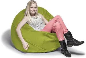 Jaxx 4 ft Cocoon Bean Bag Chair, Lime