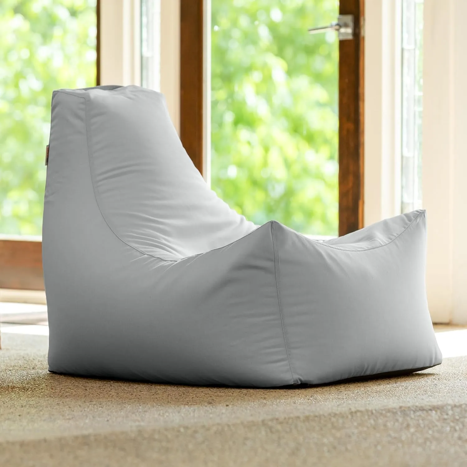 Jaxx Juniper Outdoor Bean Bag, Granite Sunbrella