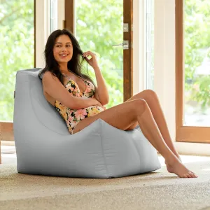 Jaxx Juniper Outdoor Bean Bag, Granite Sunbrella