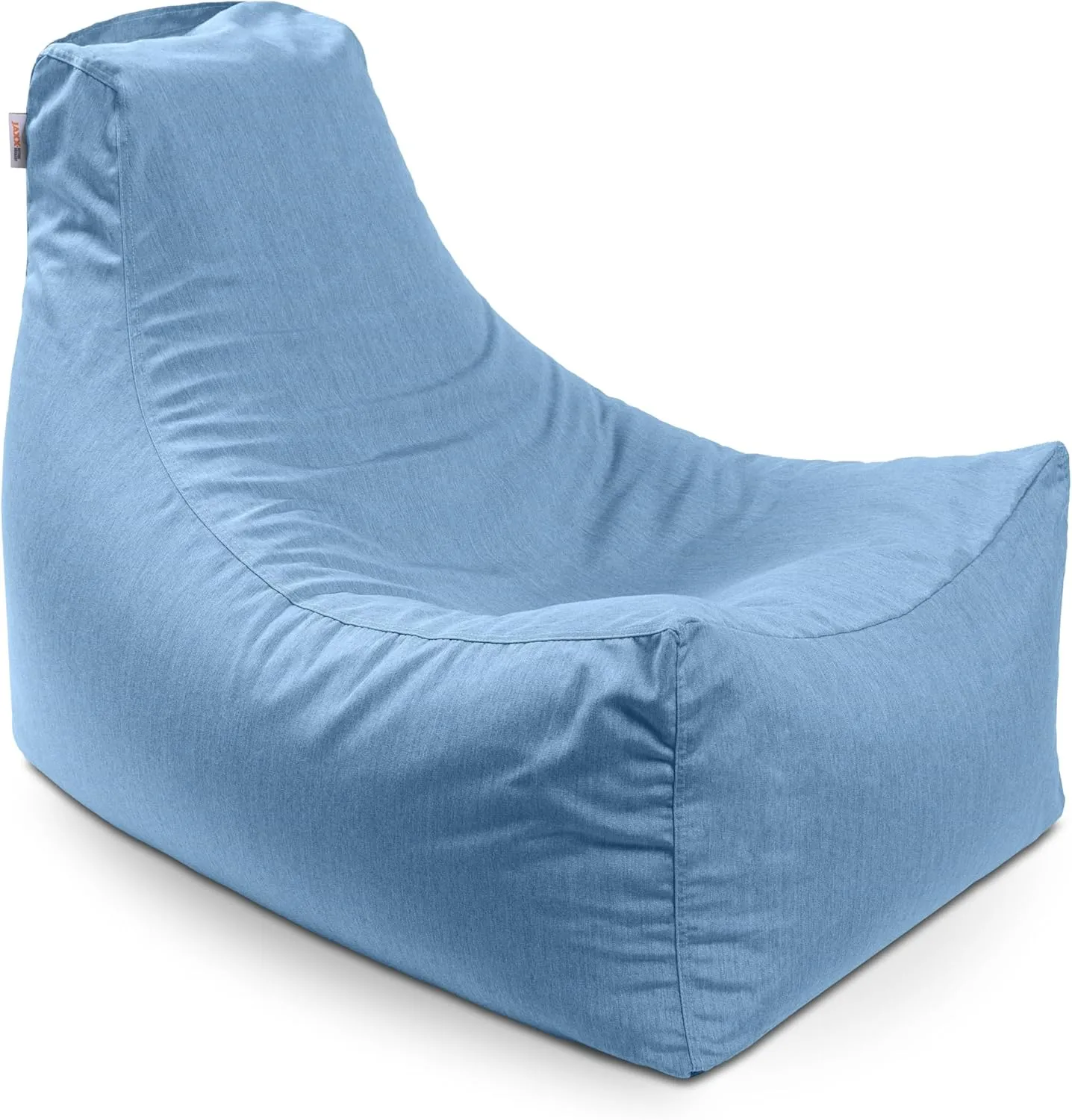 Jaxx Juniper Outdoor Bean Bag Patio Chair & Poolside Lounge, Ocean Blue