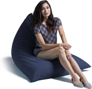 Jaxx Twist Outdoor bean bag chair, Navy