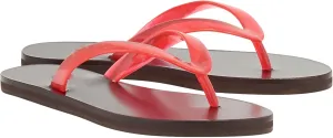 Jelly Beach Flip Flop Sandals for Women Clear Jelly Slip on Comfortable Thong Sandals Slides Sandals Women Dressy Shoes