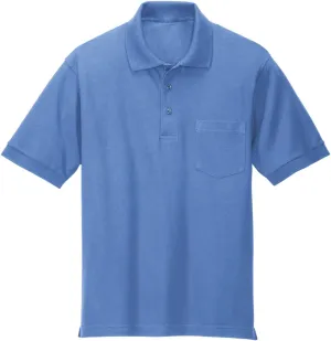 Joe's USA Mens Silk Touch Pocket Polos in Regular Big & Tall