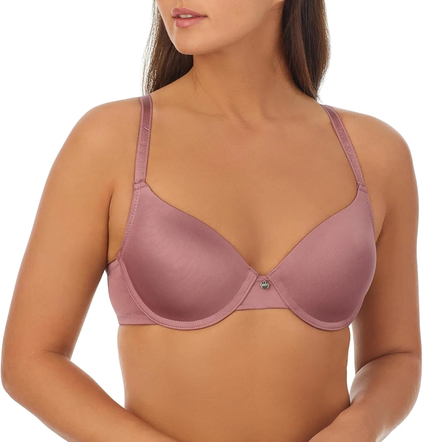 Jones New York Women's Everyday Wireless and Underwire T-Shirt Bra with Adjustable Straps 2-Pack Multipack