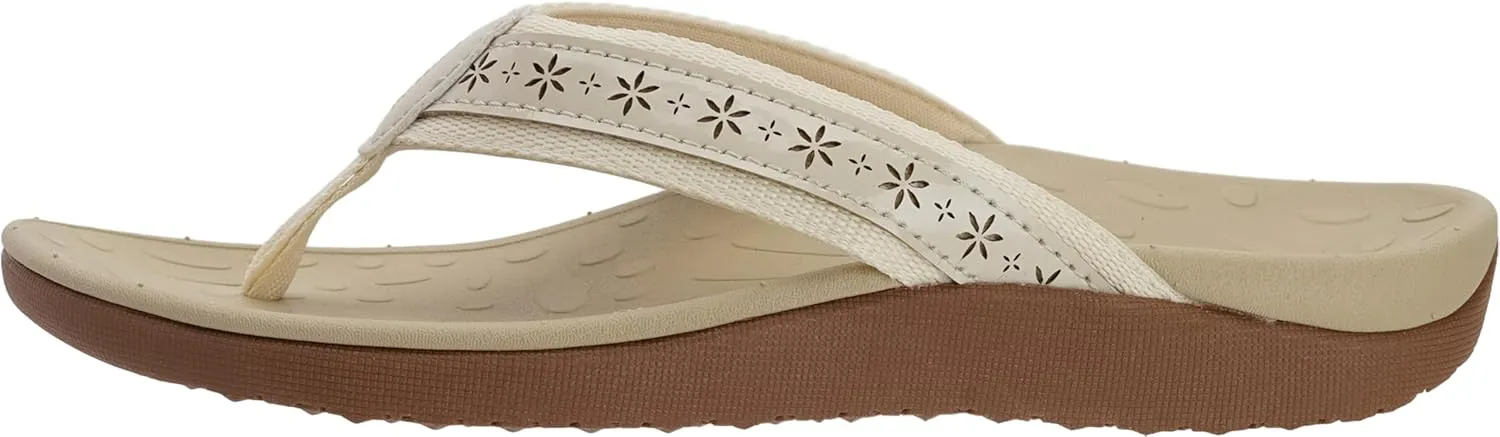 Joomra Women's Flip Flops Arch Support Orthotic Toe Post Thong Sandals