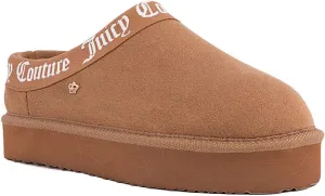 Juicy Couture Women's Faux Fur Mule Slippers – Cozy, Lightweight Slip-On for Indoor and Outdoor Comfort
