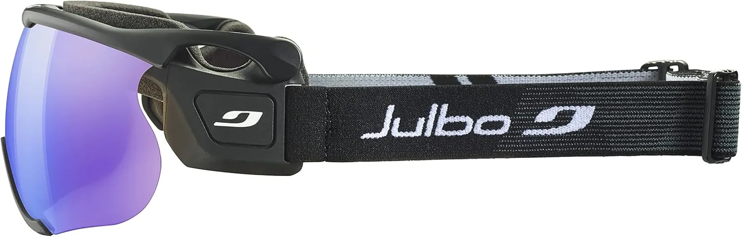 Julbo Sniper Evo L Cross Country Ski Visor for Men & Women I REACTIV Photochromic or Spectron Lens for Wide Faces
