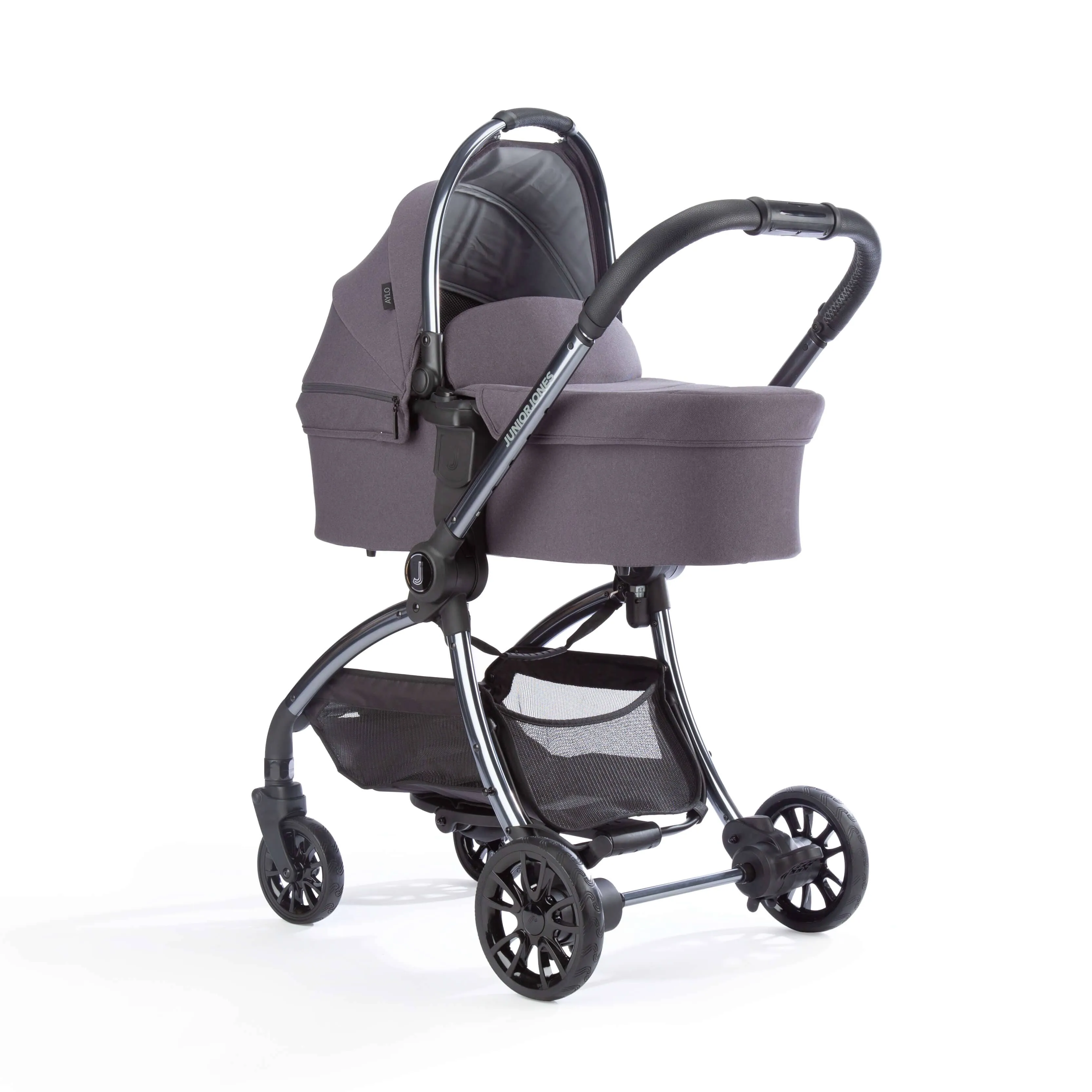 Junior Jones Aylo Dark Slate 6pc Travel System inc Doona Desert Green Car Seat