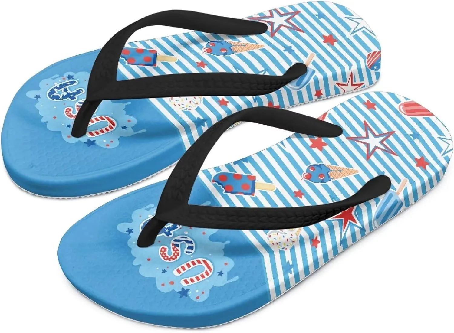Kid's Flip Flops Non-Slip Girls Boys Slippers Slide Sandals for Home Beach Swim Pool