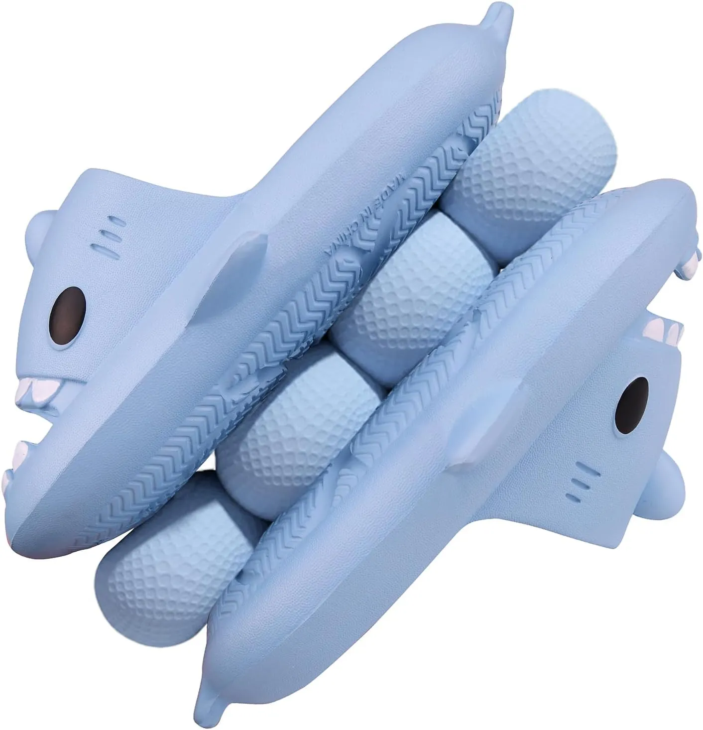 Kids Shark Cloud Slides | Boys Girls Slip On Sandals | Toddler Beach Slippers | Youth Fish Flip Flops Pool Shower Shoes
