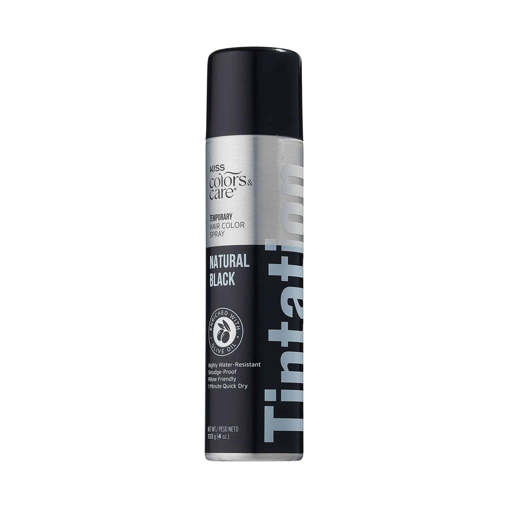 KISS Colors & Care Tintation Spray - Natural Black