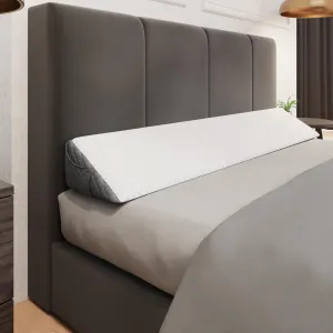 Kölbs Wedge Pillow Headboard Pillow, Flippable 2 Sided, Instantly Change Your Decor, Mattress Gap Filler Twin Size