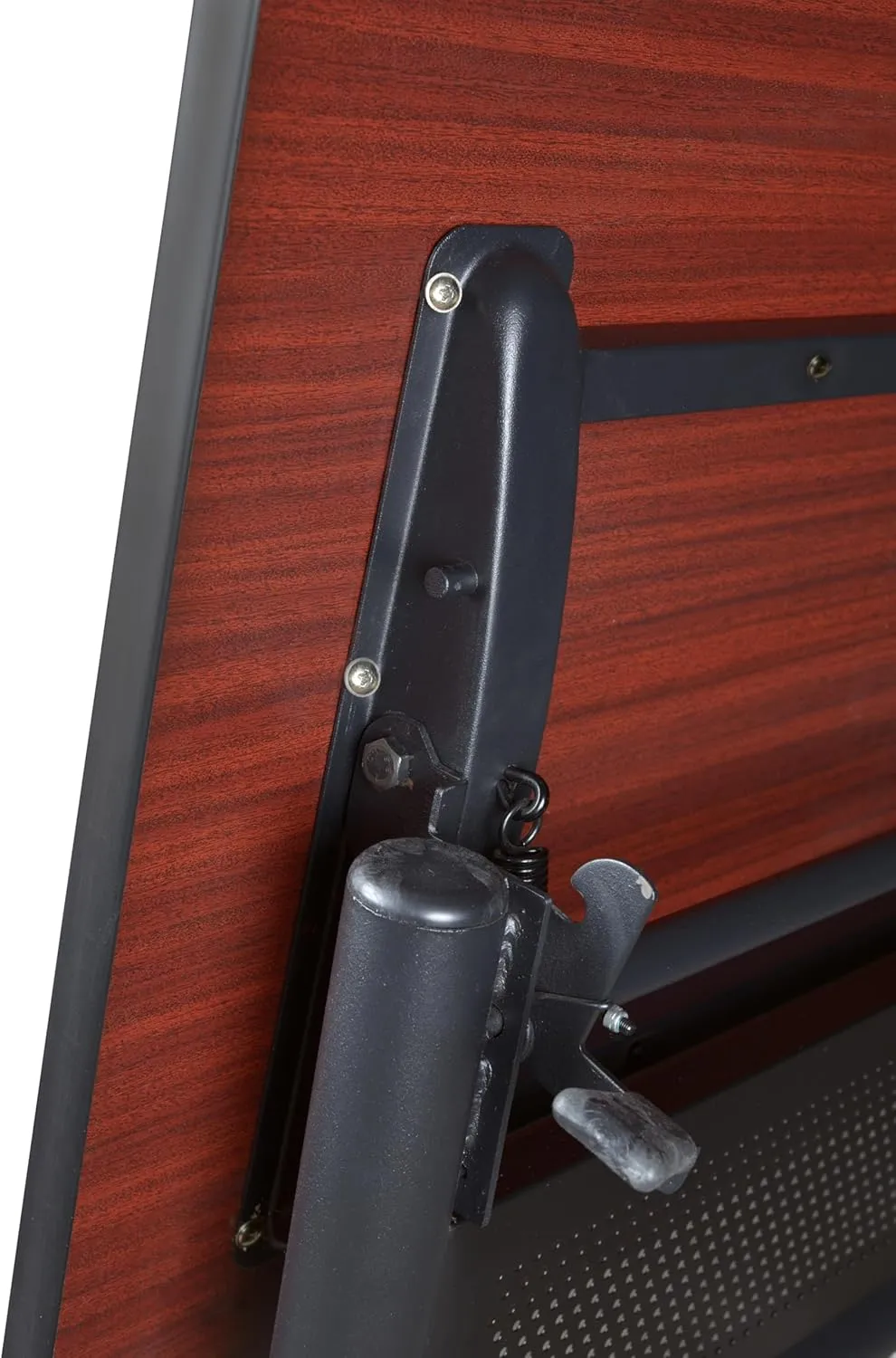 Kobe 84" Flip Top Mobile Training Table with Modesty- Maple