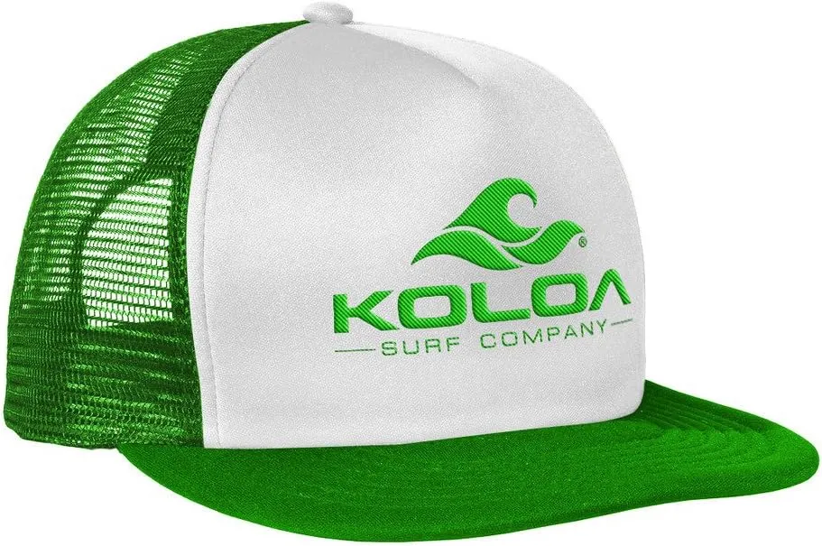 Koloa Surf Mesh Back Wave Logo Trucker Hat