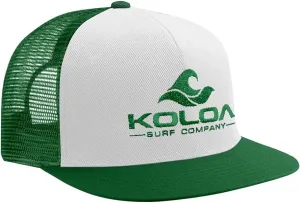 Koloa Surf Mesh Back Wave Logo Trucker Hat