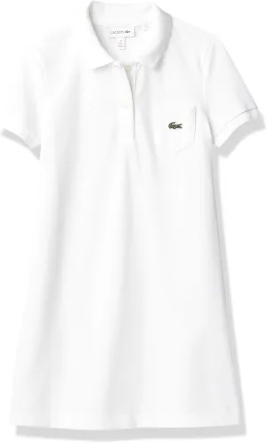 Lacoste Girls' Cotton Polo Dress