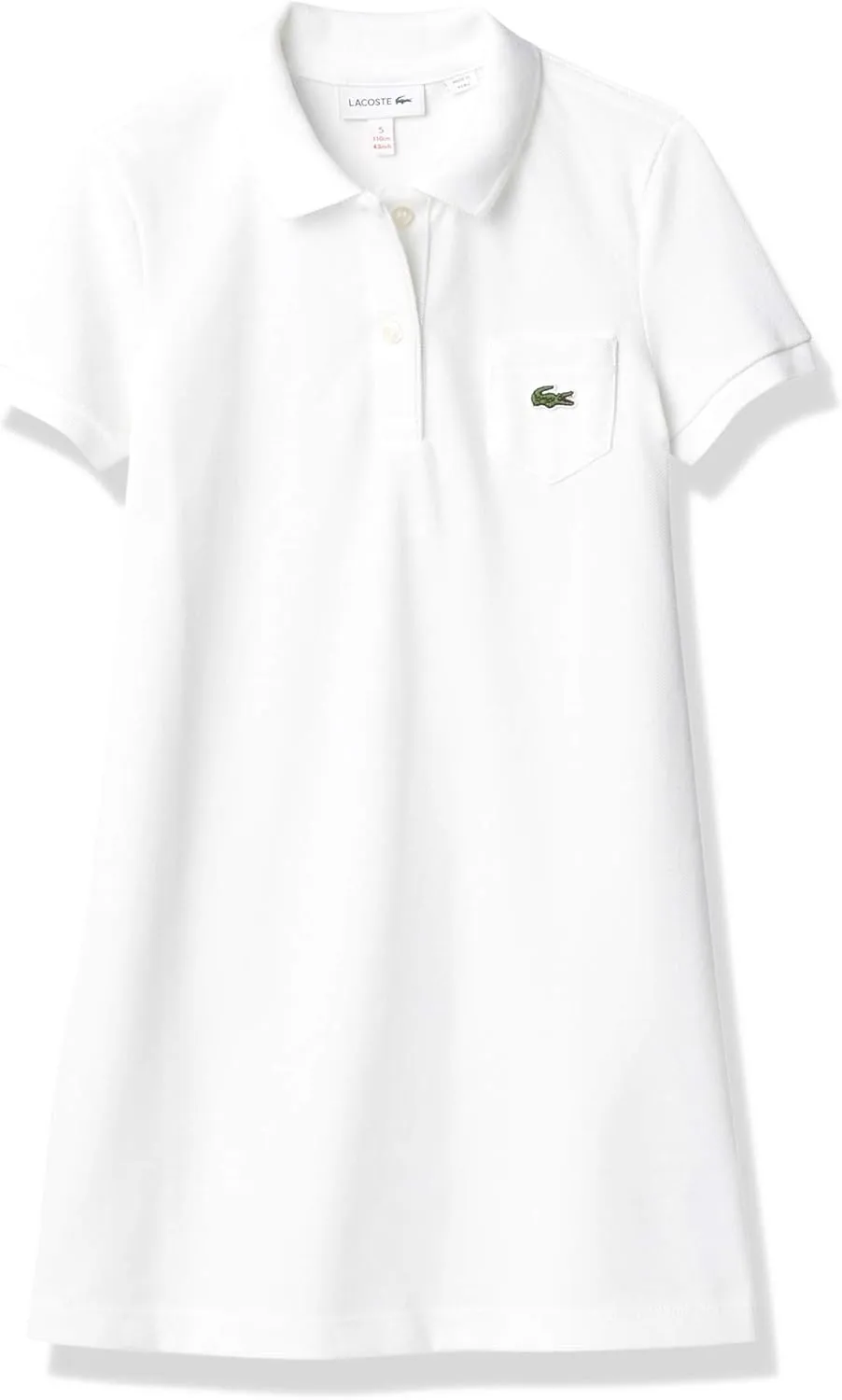 Lacoste Girls' Cotton Polo Dress