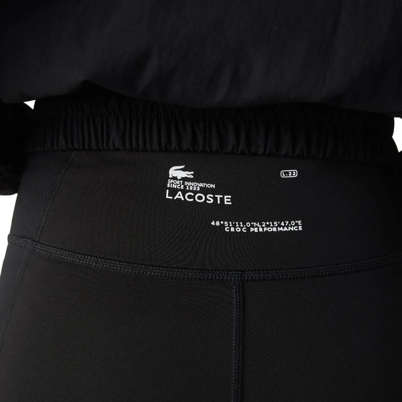 Lacoste Women's Sport Colour Block Knit Effect Leggings
