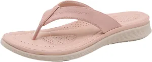 Ladies Summer Casual Solid Colour Thick Bottom Beach Large Size Slope Heel Sandal Clear Sandals for Women Flat Summer