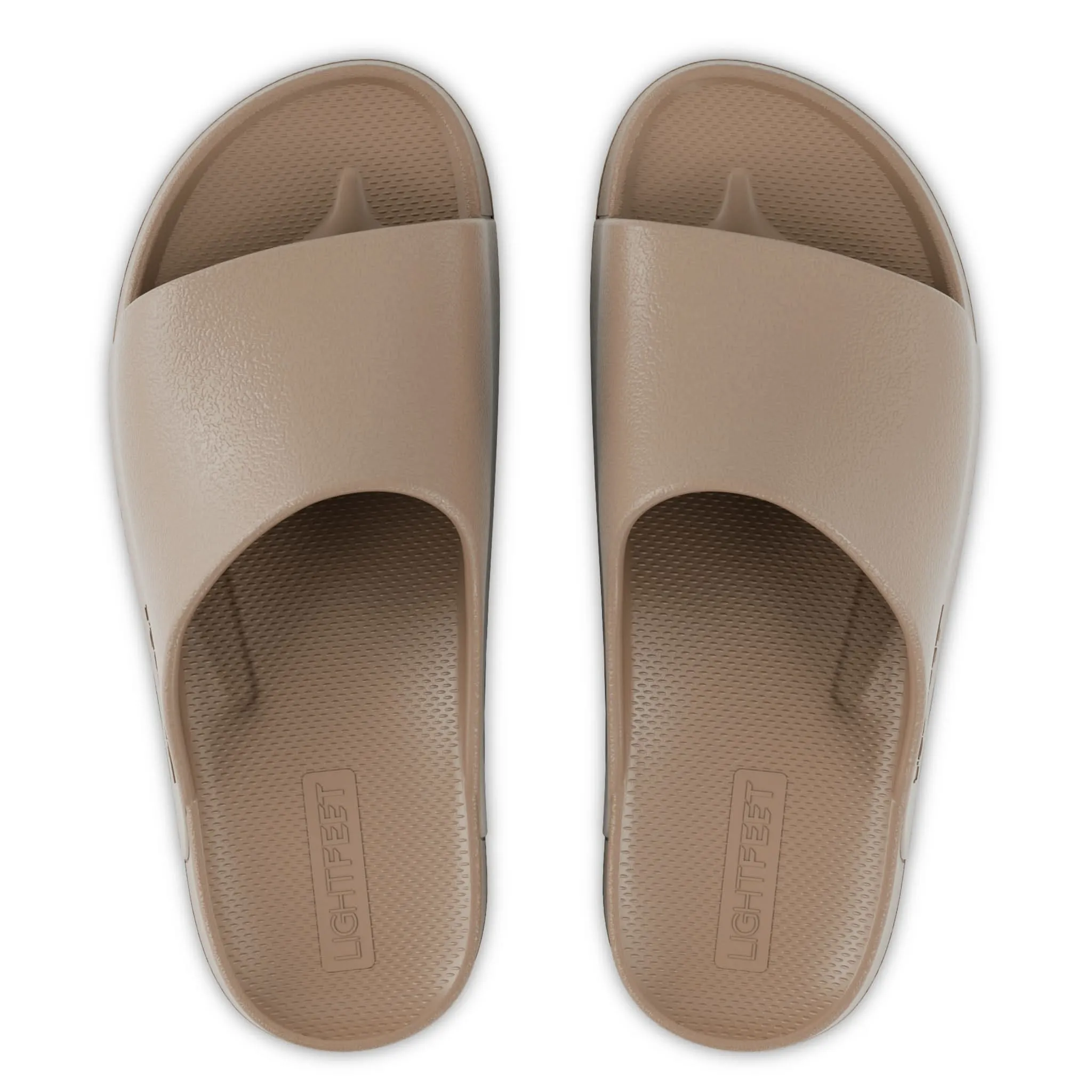 Latte - Single Strap Slides