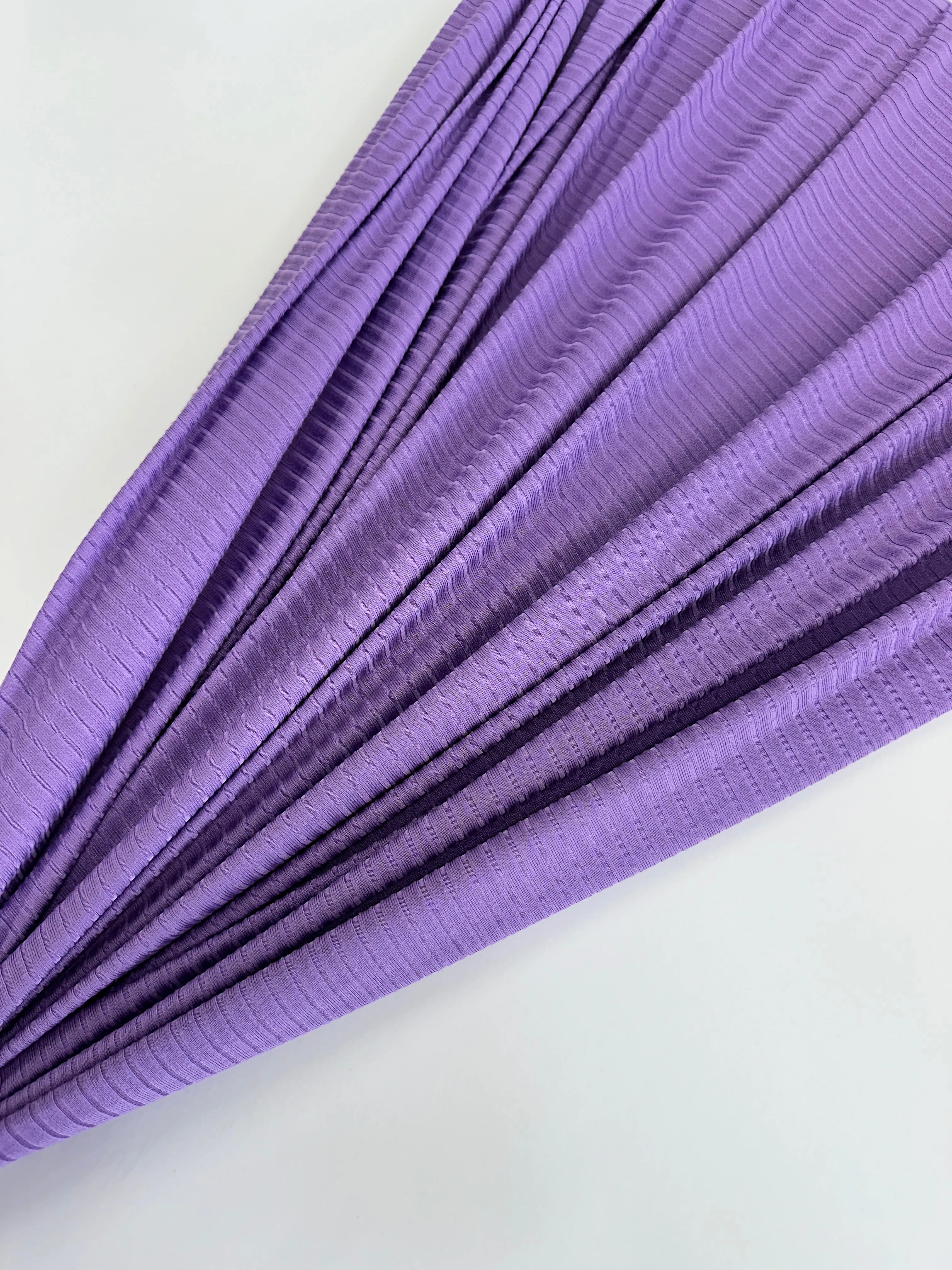 Lavender Rib Knit