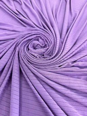 Lavender Rib Knit
