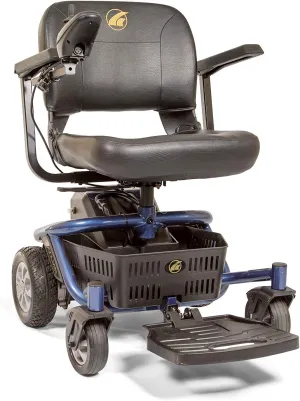 LiteRider Envy Lightweight Compact Power Chair for Mobility with Large 20" Seat - Disassembles for Travel - Fun to Drive Electric Wheelchair - GP162 by Golden Technologies