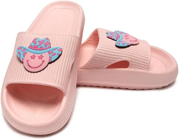 Living Royal Women's Pool Slides, Non-Slip Beach and Pool Shoes, 100% EVA