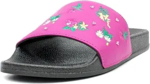 Luckers Women Tropical EVA Floral Slide Sandals